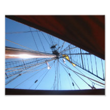 Mast and Ropes - Photo Print