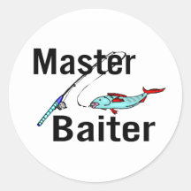 Master Baiter Fishing Sticker