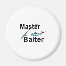 Master Baiter Fridge Magnets