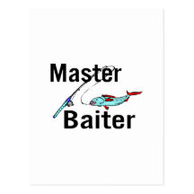 Master Baiter Postcard