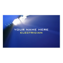 Master Electrician Business Cards