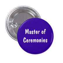 Master of Ceremonies Pin