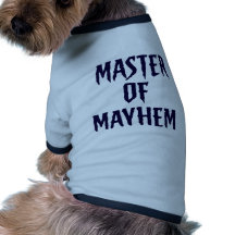 Master Of Mayhem - Blue Pet Tee