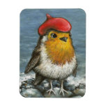 Master robin at the seaside magnet