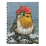 Master robin at the seaside notebook