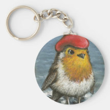 Master robin by the seashore keychains