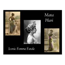 Mata Hari Post Card