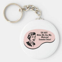 Material Scientist Voice Keychain