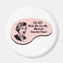 Material Scientist Voice Magnet
