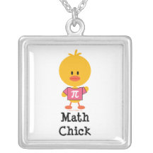 Math Chick Necklace