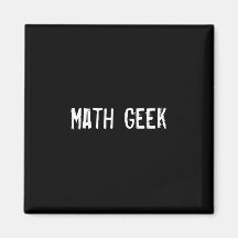 Math Geek Refrigerator Magnets