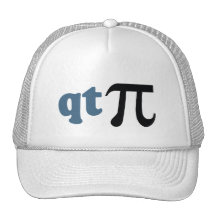 Math Humour - Cute Tee Pi Mesh Hat