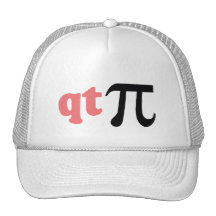 Math Humour - Cute Tee Pi Trucker Hat