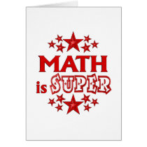 Math is Super cards