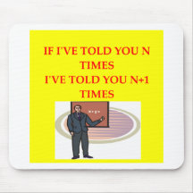math joke mousemat
