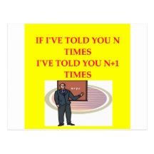 math joke postcards