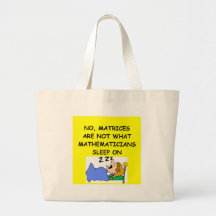 math joke tote bag