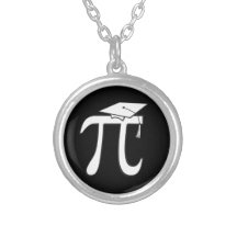 Math Pi Graduate Personalised Necklace