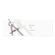 Math - Skinny Business Card