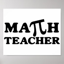 Math Teacher PI Poster