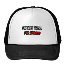 Math Teacher / Superhero Hat