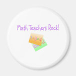 Math Teachers Rock Fridge Magnet
