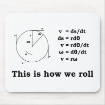 Math! This is how we roll Mouse Pads