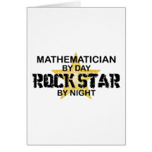Mathematician Rock Star Cards