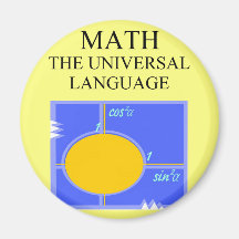 mathematics rules fridge magnets