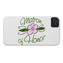 Matron of Honor iPhone 4 Cover
