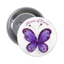 Matron of Honour Button