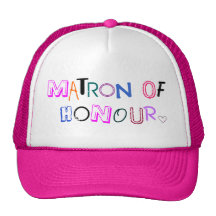 Matron of Honour cap Mesh Hat