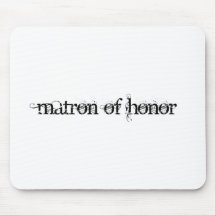Matron of Honour Mousepad