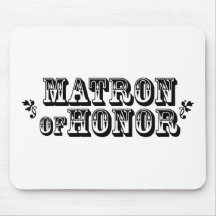 Matron of Honour - Old West Mousemats