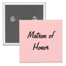 Matron of honour pin
