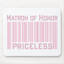 Matron of Honour Priceless Mousemat