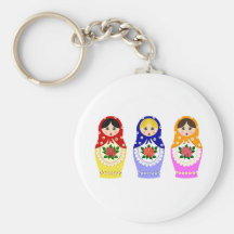 Matryoschka dolls keychains