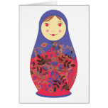 Matryoshka Doll 2 ~ Russian / Babushka Nesting Greeting Cards