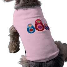 Matryoshka Dolls Doggie Shirt