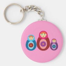Matryoshka Dolls Key Chain