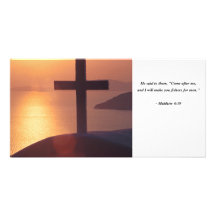 MATTHEW 4:19 PHOTO CARD TEMPLATE
