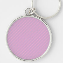 Mauve and Pink Diagonal Striped Pattern. Key Chains