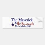 Maverick and Barracuda (McCain Palin 2008) Bumper Stickers