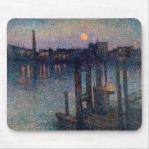 Maximilien Luce port of london Mouse Pad