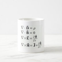 Maxwell's Equations Mug