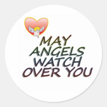 MAY ANGLES WATCH OVER YOU STICKERS