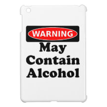 May Contain Alcohol iPad Mini Case