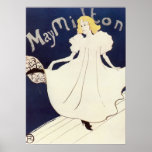 May Milton 1895 Henri de Toulouse-Lautrec Print