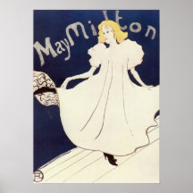 May Milton 1895 Henri de Toulouse-Lautrec Print