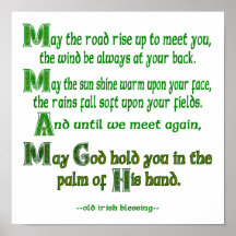 May the Road Rise To Meet You Poster
